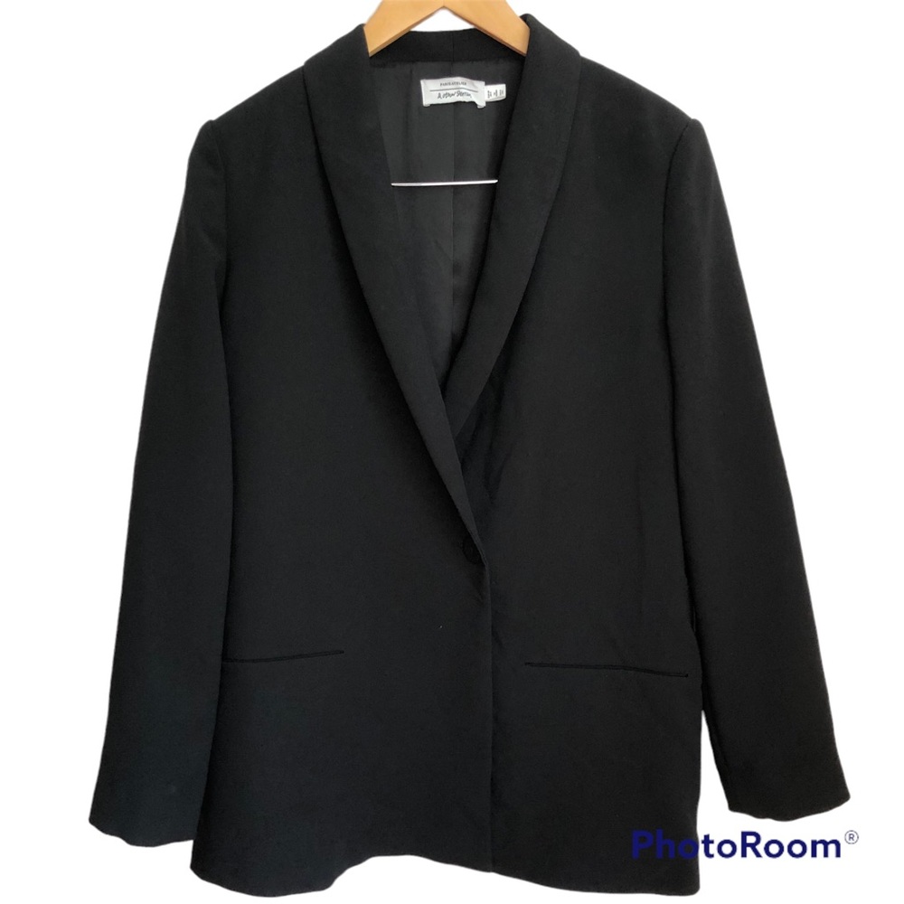 PARIS ATELIER & other stories oversized black blazer size 8